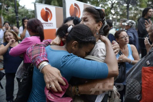 Hugo Chavez Supporters Crying